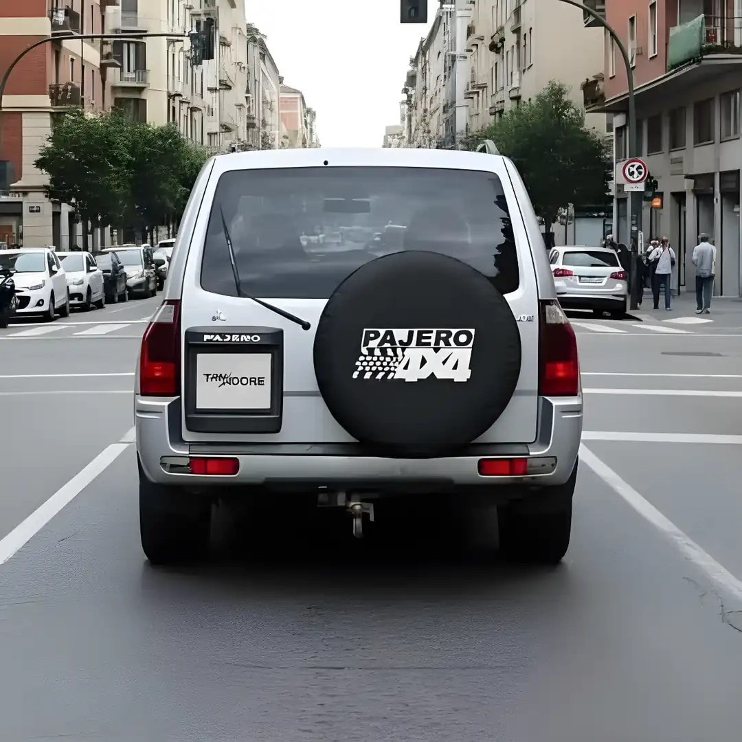 Mitsubishi 4x4 Designed Spare Wheel Tire Cover